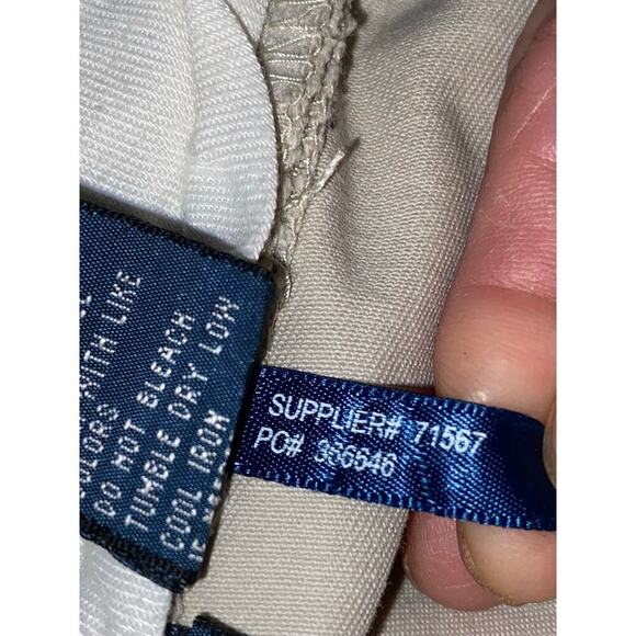 Polo By Ralph Lauren RN#41381 khaki beige chino pants 100% cotton mens 40/32 - Picture 7 of 11